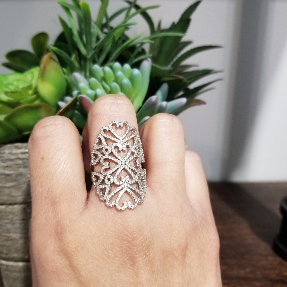 đź’ŤSTERLING SILVER RING - Picture 3 of 8